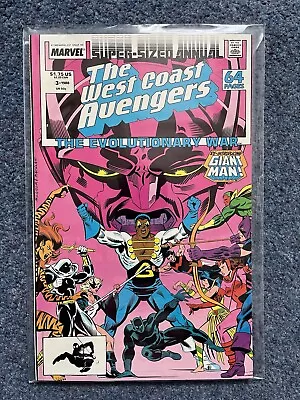 Buy MARVEL COMICS THE WEST COAST AVENGERS # 3 ANNUAL - 1988 Evolutionary War • 7.99£