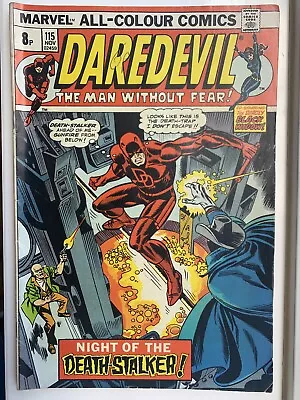 Buy Daredevil #115  (1974) Black Widow • 13£