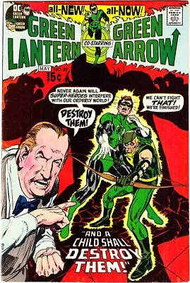 Buy GREEN LANTERN #83 FN Signed Neal Adams  And A Child Shall Destroy Them  1971 DC • 116.69£