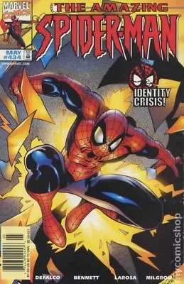 Buy Amazing Spider-Man #434 Buckingham Newsstand Variant VG/FN 5.0 1998 Stock Image • 8.54£