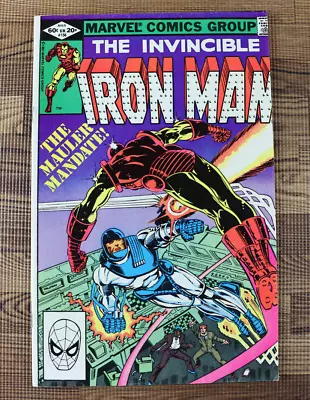 Buy 1982 Marvel Comics The Invincible Iron Man #156 1st Appearance Of Mauler G/FN+ • 2.95£