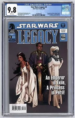 Buy Star Wars Legacy #3 ~ CGC 9.8 ~ 1st App. Of Rav, Antares, Oron, & Roan Fel • 80.37£