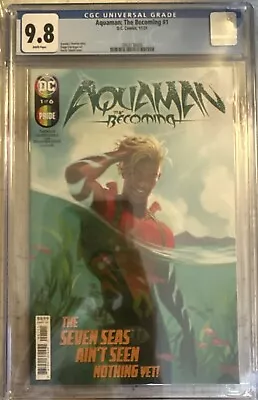 Buy Aquaman The Becoming #1 Cgc 9.8 Dc Pride 1 Of 6 11/21 Graded Comic • 50£