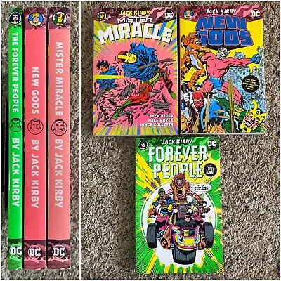 Buy Jack Kirby TPB Set - New Gods Mister Miracle Forever People - DC Comics 1 11 18 • 46.59£