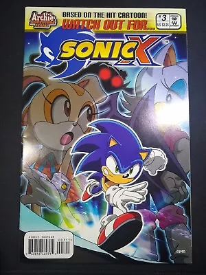 Buy Sonic X #3. 1st Edition/Printing. Sega. Archie Adventure Series. VF Condition. • 6.21£