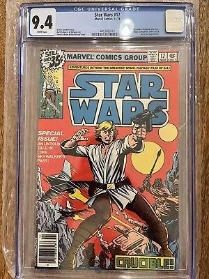 Buy Cgc Graded Star Wars 1st Copy Newsstand Comic #17  Special Issue.! Graded 9.4 • 220£