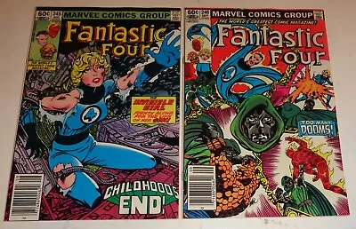 Buy Fantastic Four #245,246 John Byrne Classics High Grade 9.2/9.4 1982 • 15.65£