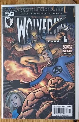 Buy Wolverine #22 - Marvel Comics Enemy Of The State Pt 3 Fantastic Four...NEW.... • 3.99£