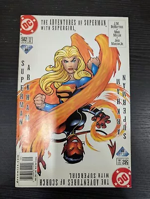 Buy The Adventures Of Superman #582 (DC, 2000) Newsstand • 6.21£