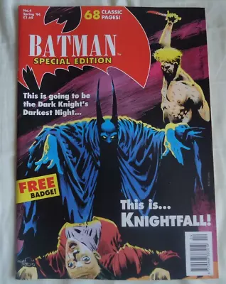 Buy Batman Special Edition Number Four Issue #4 Spring 94 1994 DC Comics Comic Book • 5.99£
