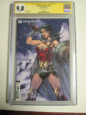 Buy Wonder Woman 759 Jim Lee Signature Series CGC 9.8 • 135.91£