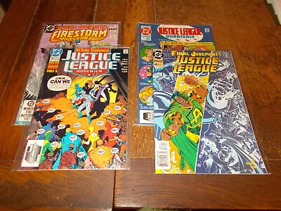 Buy Justice League America 55, Quarterly 5, International 66, Firestorm 4 DC • 10.99£