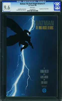 Buy Batman: The Dark Knight Returns #1 CGC 9.6 DC 1986 Frank Miller! JLA! Q3 117 Cm • 209.65£