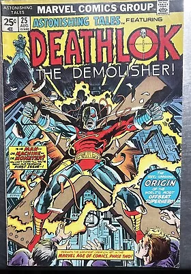 Buy Astonishing Tales 25 - Deathlok The Demolisher - First Appearance! Marvel Key! • 68.33£