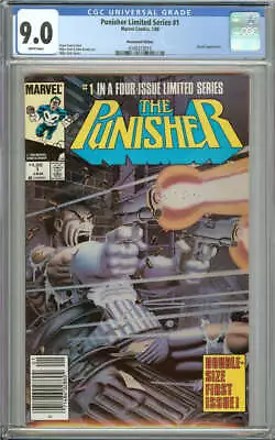 Buy Punisher Limited Series #1 Cgc 9.0 White Pages // Marvel Comics 1986 • 93.19£