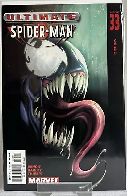 Buy Ultimate Spider-Man #33 Cover A 1st Ultimate Venom Marvel Comics First Print • 7£