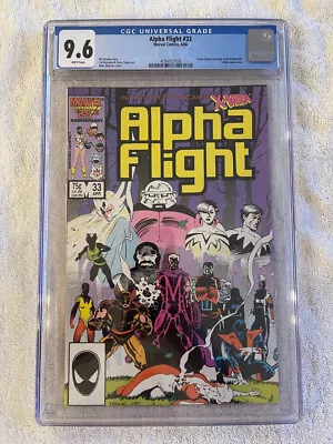 Buy Alpha Flight #33 - CGC 9.6 - White Pages - Marvel Comics - 1986 • 62.09£