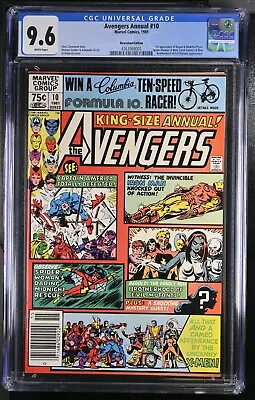 Buy Avengers Annual #10 - Cgc 9.6 - Wp - Nm+ Newsstand - 1st Rogue • 307.31£