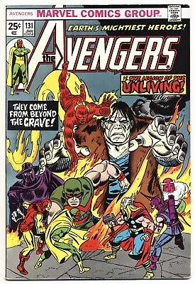 Buy AVENGERS #131 VG, Marvel Comics 1974 Stock Image • 5.44£