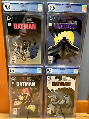 Buy BATMAN 404 (9.6), 405 (9.6), 406 (9.6), 407 (9.4) CGC - Year One -  Complete Set • 348.57£