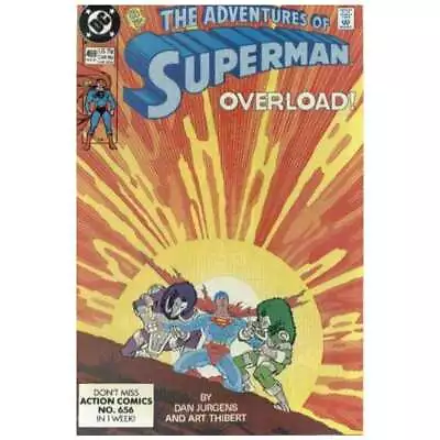 Buy Adventures Of Superman #469  - 1987 Series DC Comics VF Minus [n~ • 1.91£