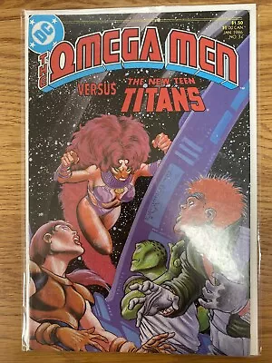 Buy The Omega Men (vs The New Teen Titans) #34 January 1986 Klein/Buckler DC Comics • 0.99£