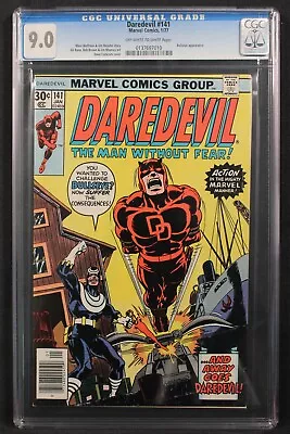 Buy Daredevil #141 - Marvel 1977 - Cgc Slabbed - Vf/nm (9.0) • 112.13£