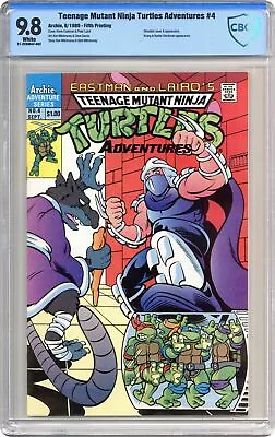 Buy Teenage Mutant Ninja Turtles Adventures Reprints #4 CBCS 9.8 1989 21-2CD884F-002 • 85.43£