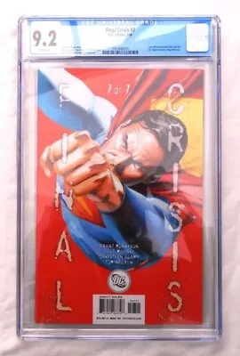 Buy Final Crisis #7 CGC 9.2. DC 2009. 1st Appearance Calvin Ellis • 55£