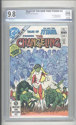 Buy Tales Of The New Teen Titans #3   Pgx 9.8   Origin Of The Changeling  • 93.19£