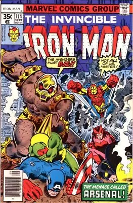 Buy Iron Man #114 GD/VG 3.0 1978 Stock Image Low Grade • 2.80£