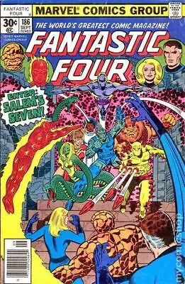Buy Fantastic Four #186 FN 1977 Stock Image • 2.96£