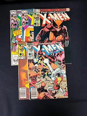 Buy Uncanny X-Men #171-175, Rogue Joins Team, Dark Phoenix, Wedding Of Wolverine • 46.60£