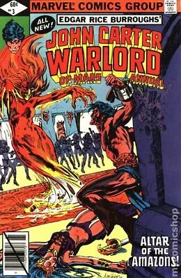 Buy John Carter Warlord Of Mars Annual #3 VG+ 4.5 1979 Stock Image Low Grade • 2.72£