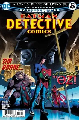Buy Detective Comics (Vol 3) # 965 (VryFn Minus-) (VFN-) (CvrA) DC Comics AMERICAN • 8.98£