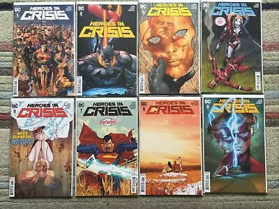 Buy Heroes In Crisis, 1-4, 6-9 A Covers • 10£