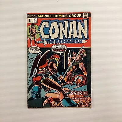 Buy Conan The Barbarian #23 1972 GD/VG 1st Appearance Of Red Sonja Pence Copy • 48£