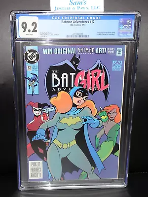 Buy Batman Adventures #12 CGC 9.2 ❄️Snow WHITE Pages❄️ {(1993)} 1st Harley Quinn • 539.74£