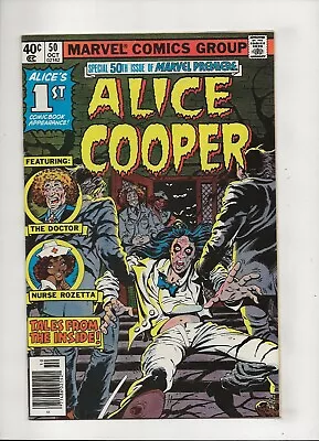 Buy Marvel Premiere #50 (1979) 1st App Alice Cooper High Grade VF/NM 9.0 • 30.29£