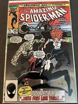 Buy Marvel - THE AMAZING SPIDER-MAN #283 *SIGNED* By Bob Layton (Great Condition) • 31.11£