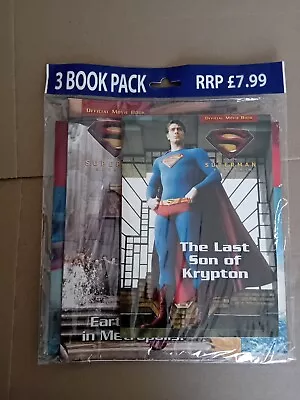 Buy DC Superman Returns The Official Movie Book. 3 Books Pack. 2006.  Brand New • 7.20£