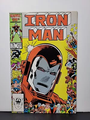 Buy Iron Man #212 (1986) 25th Anniversary Edition; Direct Edition; Marvel Comics • 4.65£