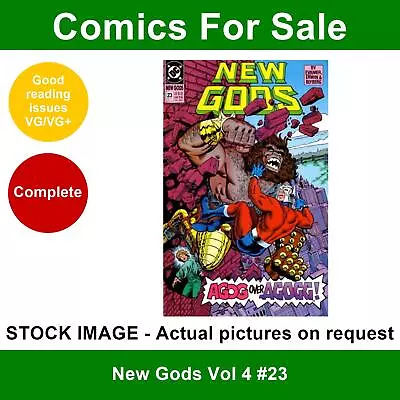 Buy DC New Gods Vol 4 #23 Comic - VG/VG+ 01 February 1991 • 2.49£
