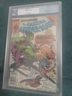 Buy Amazing Spider-Man #312 Pgx 9.2 White Pages Green Goblin Hobgoblin  Appearance • 54.99£