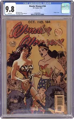 Buy Wonder Woman #184 CGC 9.8 2002 4308368001 • 205.80£
