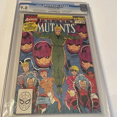 Buy New Mutants Annual #6 CGC 9.8 1990 1st App Shatterstar Fantastic Four • 77.65£