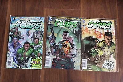 Buy DC Green Lantern Corps 18 25 26 - 3 Comic Set Lot Rare NM 9.0 New 52 Key Bargain • 1.75£