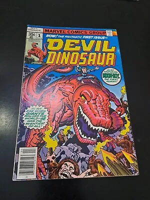 Buy Devil Dinosaur #1 Marvel 1978 1st Appearance! Moon Boy! Jack Kirby Classic! • 11.64£