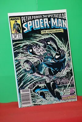 Buy Peter Parker The Spectacular Spider-Man #132 Marvel 1987 -Newsstand - NM • 12.42£