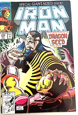 Buy Iron Man # 275.  1st Series. Dec. 1991. Paul Ryan-cover.  Vfn+ 8.5. • 4.29£